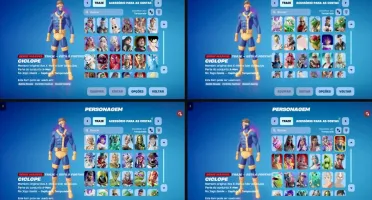 Conta Main Full Acesso Raridades: 130 Skins + 150 Picaretas