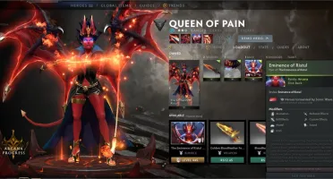 Conta de Dota 2 todas as arcanas do TI9 e TI10 + Sets etc