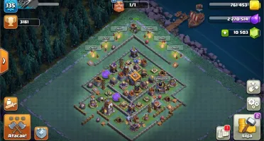Clash of Clans CV 12 Barato 10kk + de gemas
