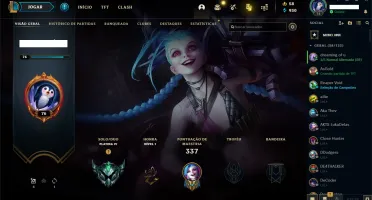 conta plat 4 quase todos os champs