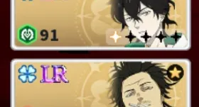 Conta Black Clover M Lvl 37 Com Varios Personagens.