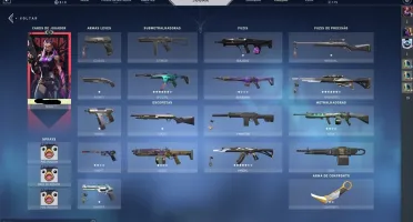Conta Valorant com +300 em skins - Plat 1