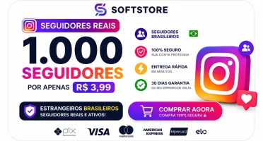 [Promoção] Seguidores Instagram - Menor Preço
