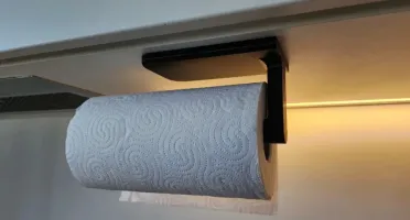 Suporte 3D para Papel Toalha sem Furo