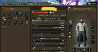 Conta Runescape Max - com email e senha