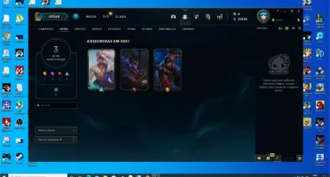 Conta lol diamante 1(e-mail não verificado)