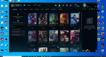 Conta lol diamante 1(e-mail não verificado)