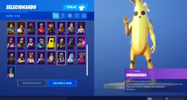 Conta Fortnite com Salve o Mundo