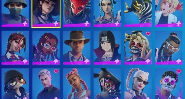 Conta fortnite com Skins do clube