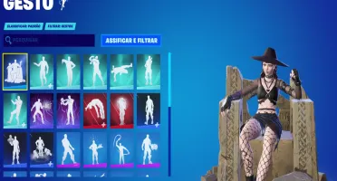 Conta fortnite com Skins do clube