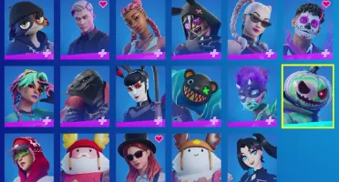 Conta fortnite com Skins do clube