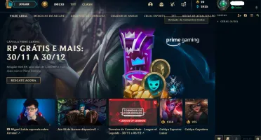 Conta league of legends Level 128 - GOLD - varias skins