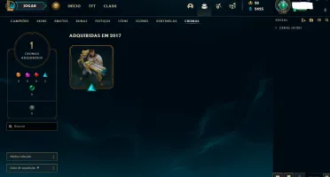 Conta league of legends Level 128 - GOLD - varias skins