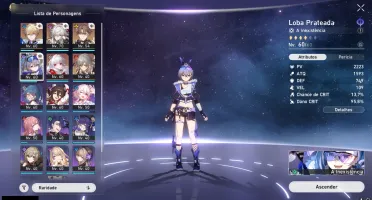 RANK 52, Jing+Cone, SilverWolf, Gepard+Cone, Welt+Cone e mai