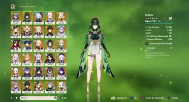 Genshin Impact AR 60 America Server - Arlecchino - Furina C2