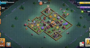conta clash of clans / cv9 semi full