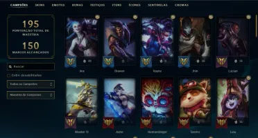 Conta lol diamante IV