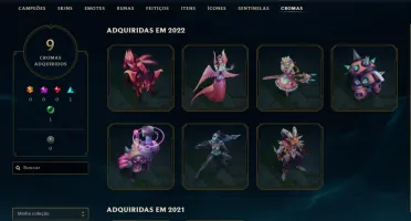 Conta lol diamante IV