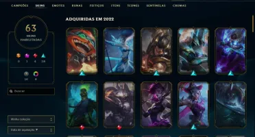Conta lol diamante IV