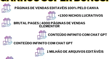 12 Ferramentas Saas Premium - PRO 2024/2025