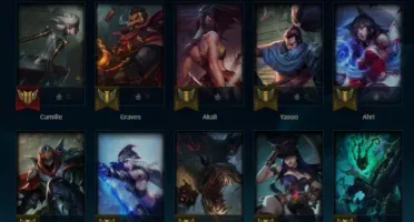 CONTA LEAGUE OF LEGENDS SKIN LENDARIAS + YASUO