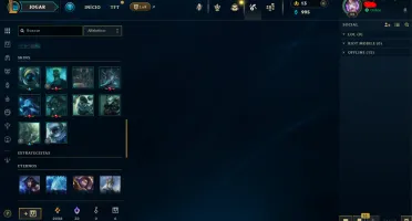 Smurf Platina IV 7 Skins Vitoriosas Criada em 2012