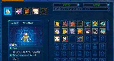 Digimon Masters Online - Conta boa
