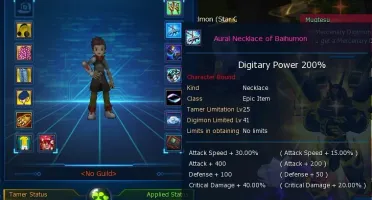 Digimon Masters Online - Conta boa