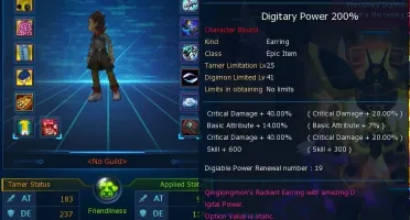Digimon Masters Online - Conta boa