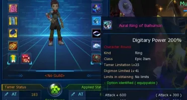 Digimon Masters Online - Conta boa