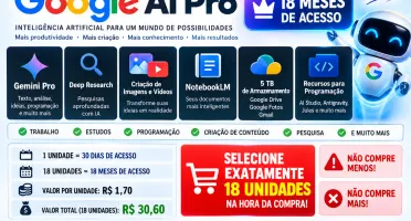 Gemini Pro 30 dias Leia descrição (5TB Drive)