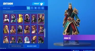 CONTA FORTNITE S5 A S11!!