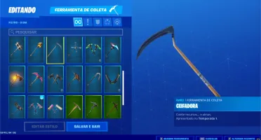 CONTA FORTNITE S5 A S11!!