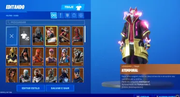 CONTA FORTNITE S5 A S11!!