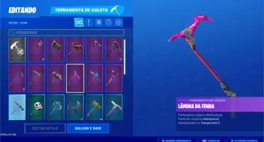 CONTA FORTNITE S5 A S11!!