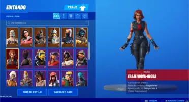 CONTA FORTNITE S5 A S11!!