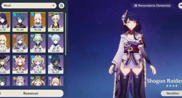 conta raiden + Atlas celestial + espada de jade
