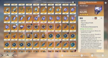 Conta Genshin Impact Todos Lvl 90 (Vários C6)+30 Armas 5*