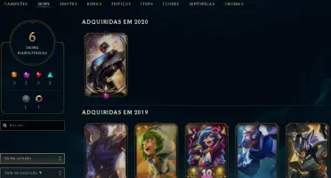 CONTA LOL NV 54 GOLD 3 MMR BOM