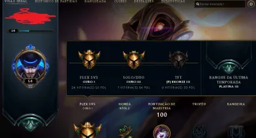 CONTA LOL NV 54 GOLD 3 MMR BOM
