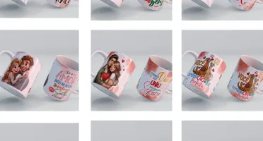 Pack Artes Casal Apaixonado