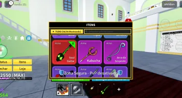 Conta Blox Fruits com Dark blade e 2x maestria