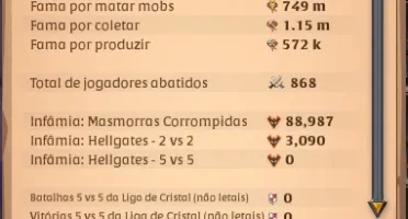 Vendo conta de albion com email próprio