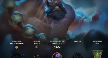 Conta League of legends de uso pessoal que não jogo mais