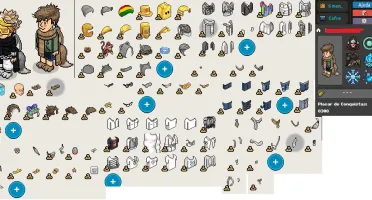 Conta Habbo com vários visuais raros e 5 meses de HC