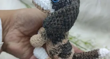 Mini Pet Salsicha - Amigurumi De Crochê