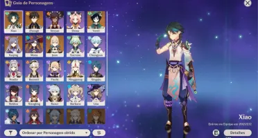 Imperdível Xiao com Lança de Jade, Venti, Zhongli e mais