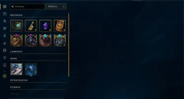 Conta lol 21 skins