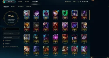 Conta Prata 1 com mais de 720 skins