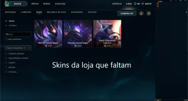 Conta Prata 1 com mais de 720 skins